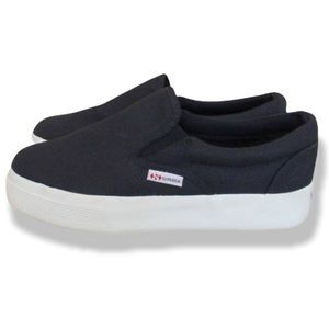 Superga Canvas Platform Sneakers
